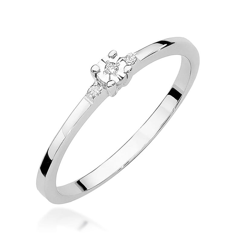 Pierścionek W0464 Diament 0
