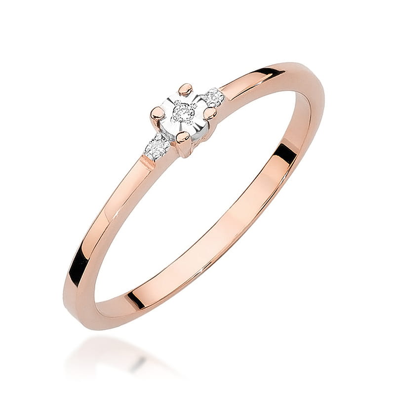 Pierścionek W0464 Diament 0