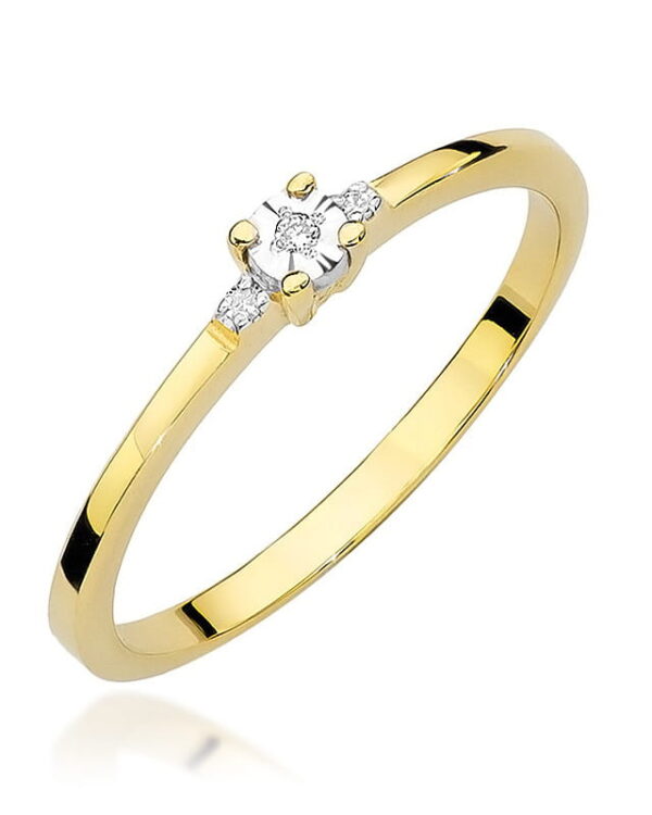 Pierścionek W0464 Diament 0