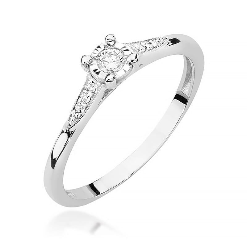 Pierścionek W0466 Diament 0