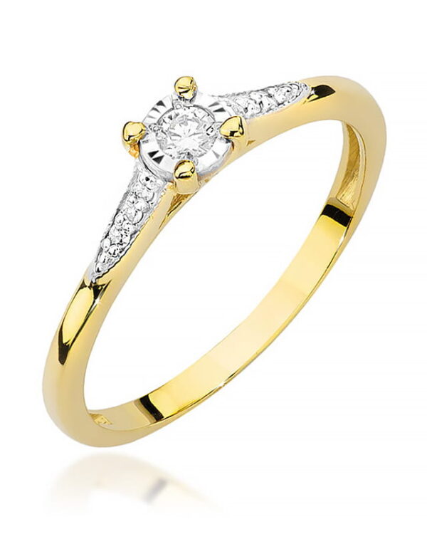 Pierścionek W0466 Diament 0
