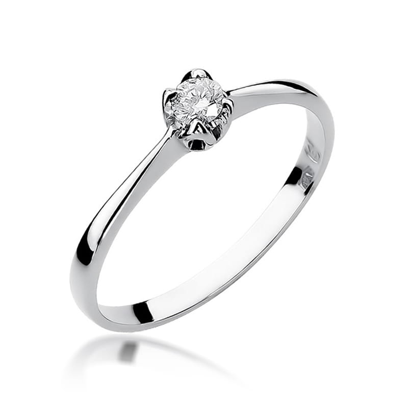 Pierścionek W047 Diament 0