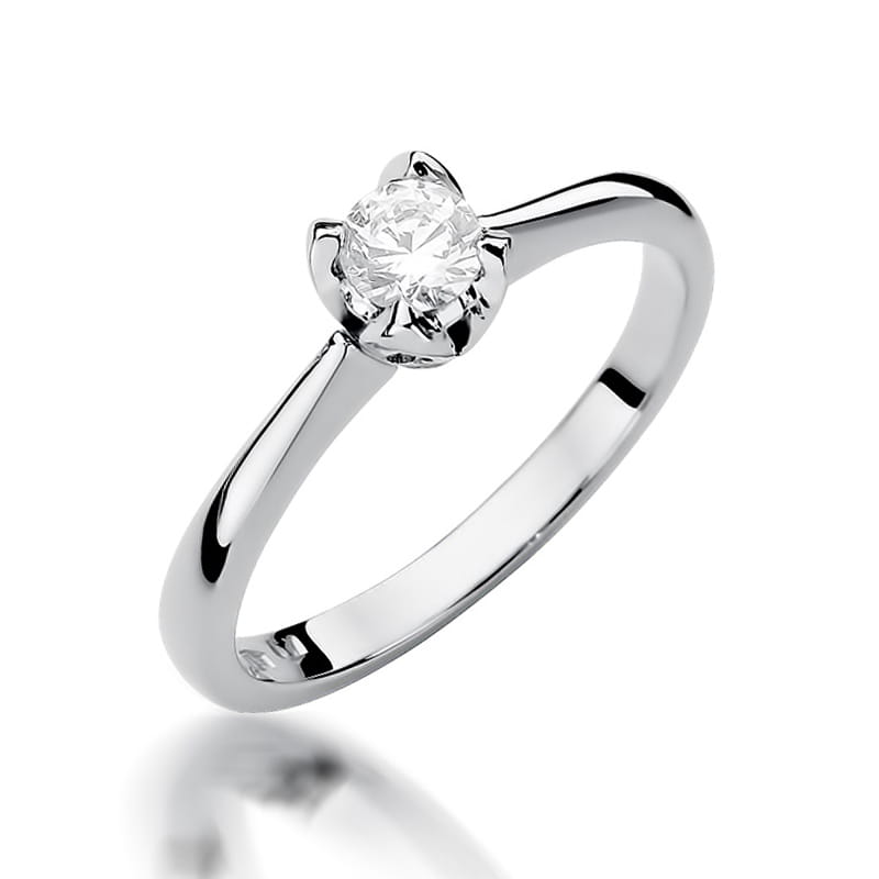 Pierścionek W047 Diament 0
