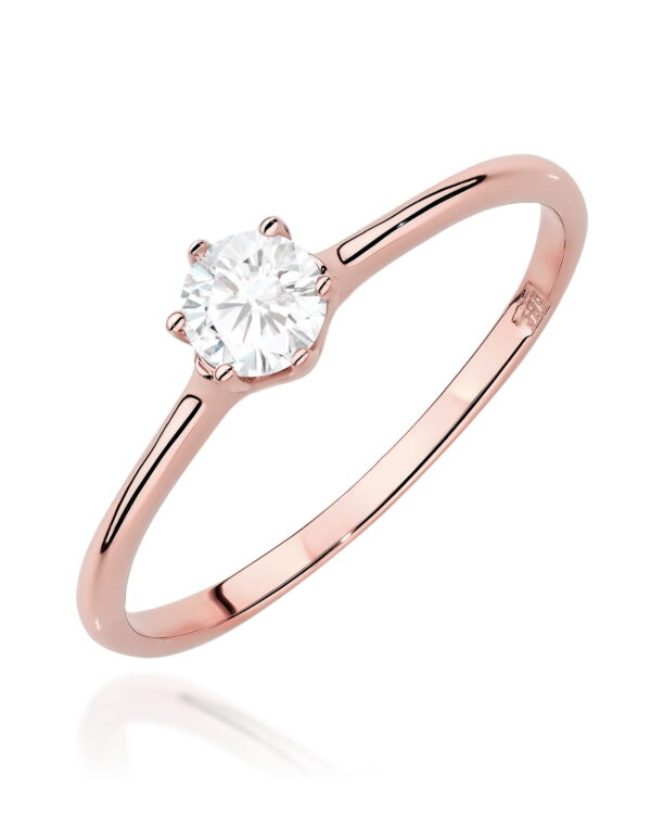 Pierścionek W0499 Diament Laboratoryjny 0