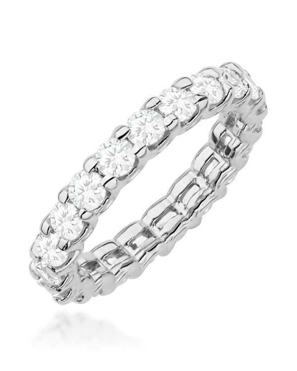 Pierścionek W0515 z diamentami białe złoto Jubiler Kraków BigDIAMOND