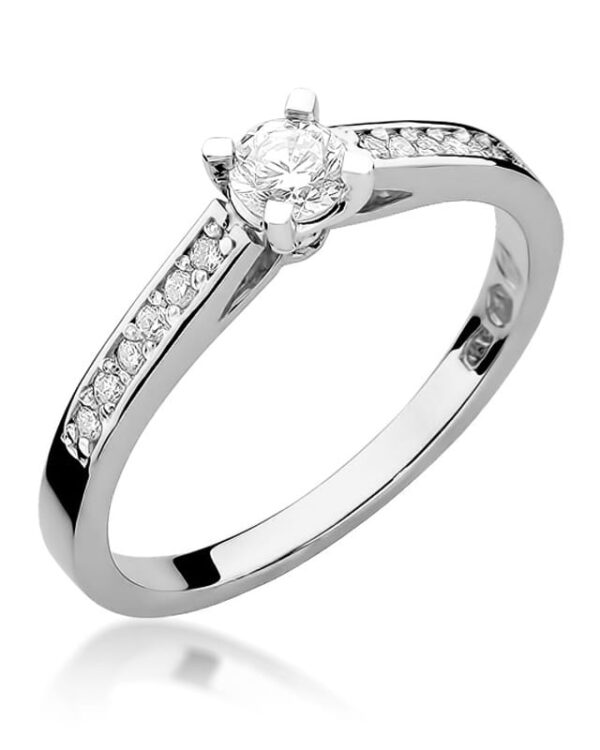 Pierścionek W052 Diament 0