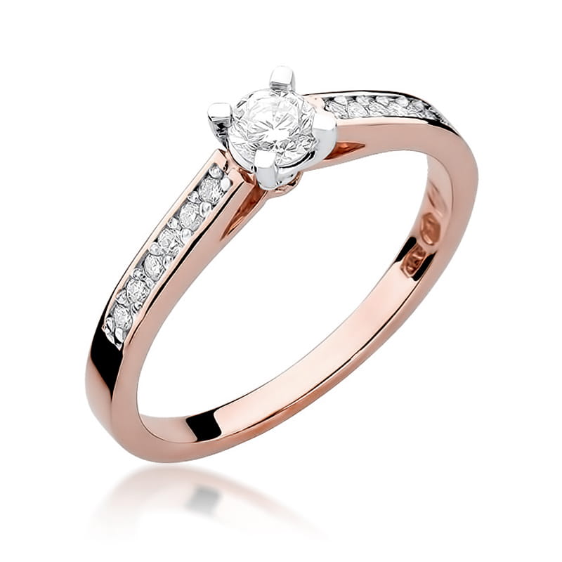 Pierścionek W052 Diament 0