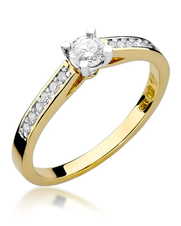 Pierścionek W052 Diament 0