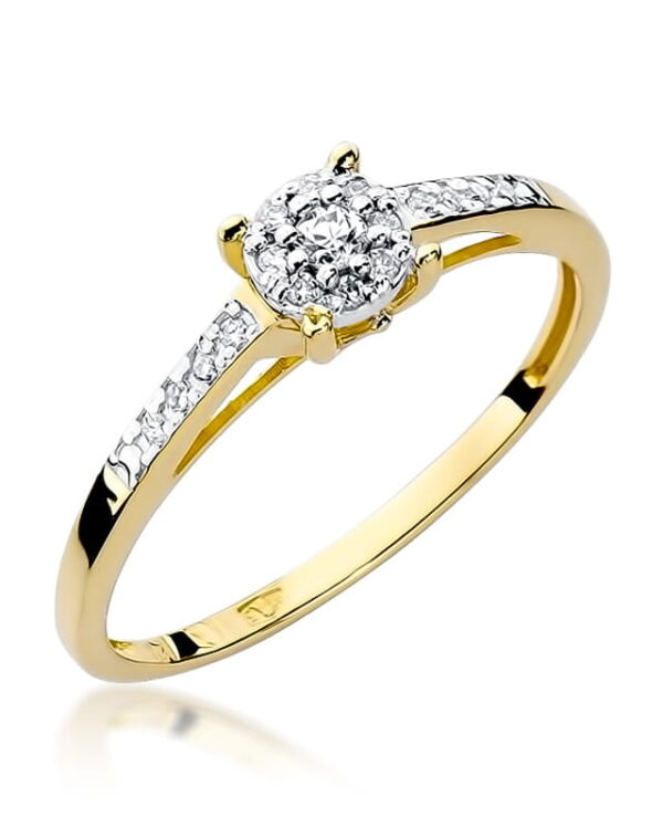 Pierścionek W055 Diament 0