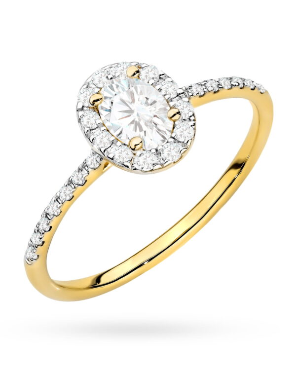 Pierścionek W0584 Diament 0