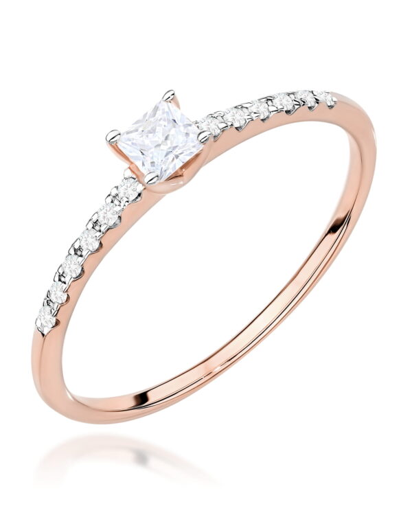 Pierścionek W0588 Diament 0