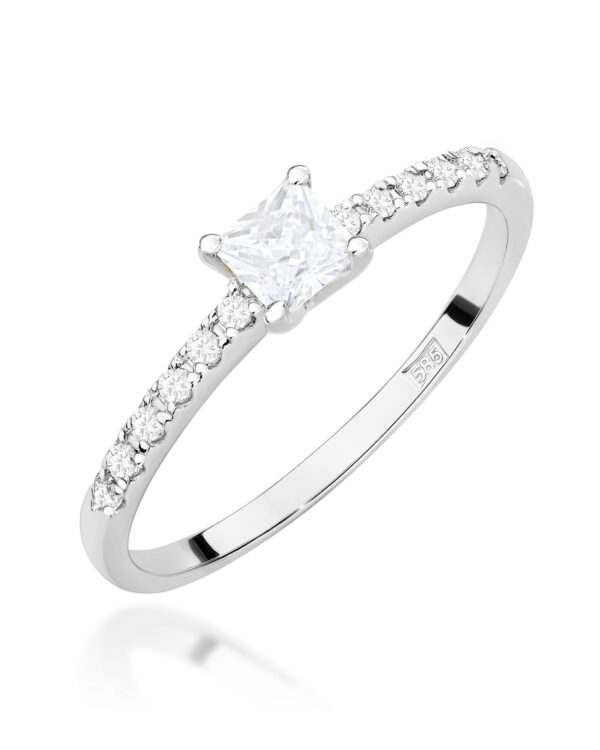 Pierścionek W0589 Diament 0