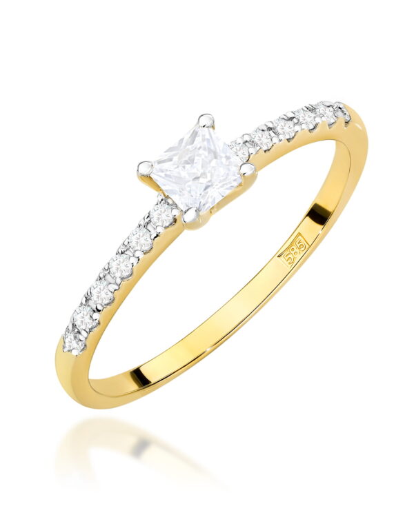 Pierścionek W0589 Diament 0