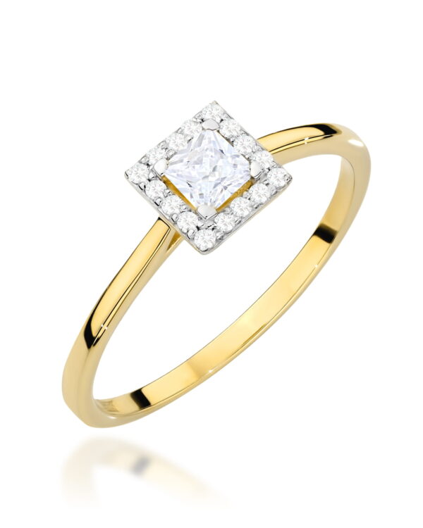 Pierścionek W0590 Diament 0