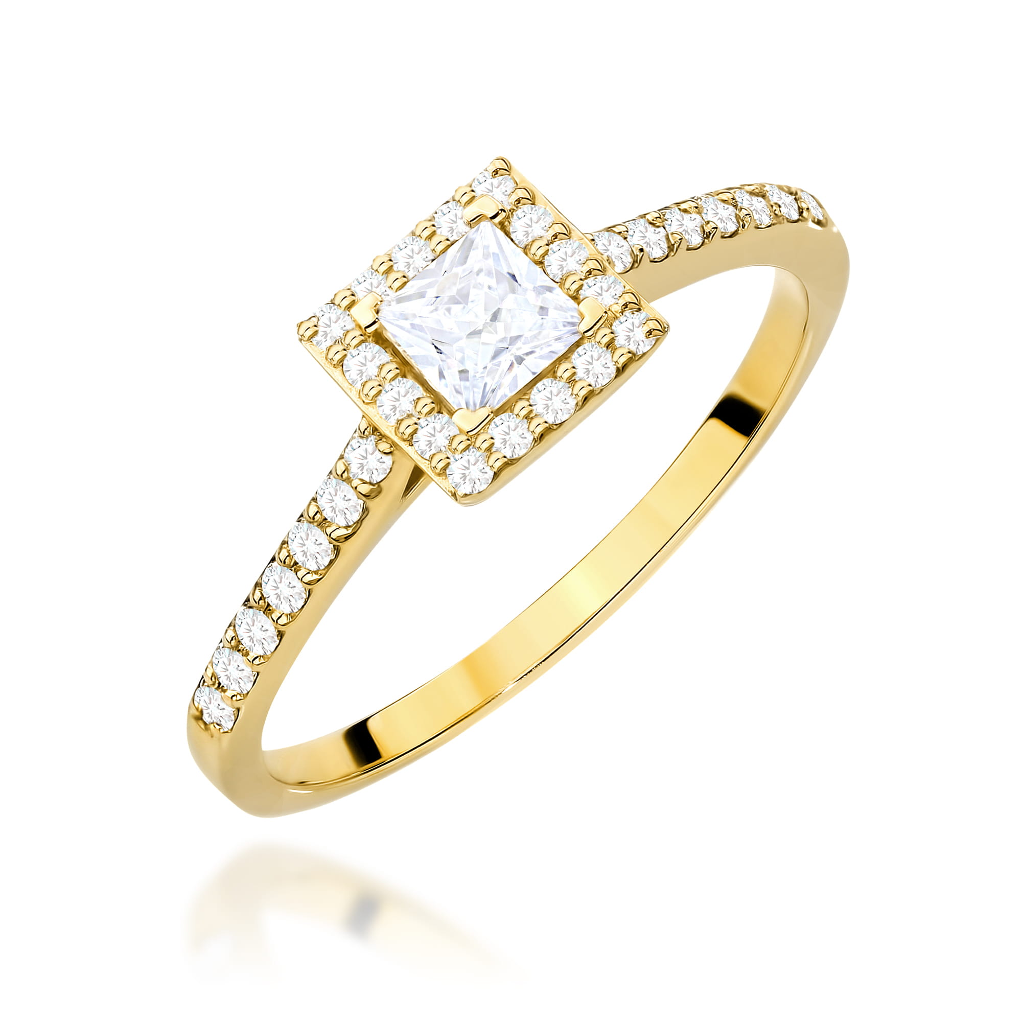 Pierścionek W0591 Diament 0