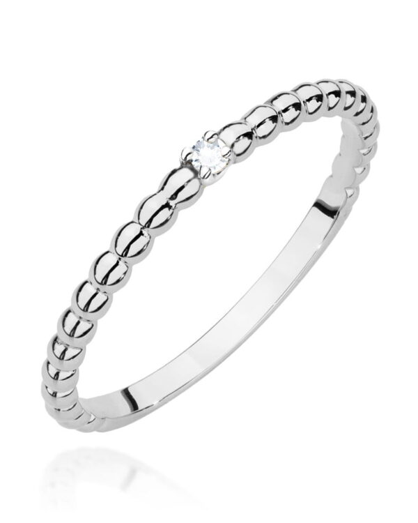 Pierścionek W0601 Diament 0