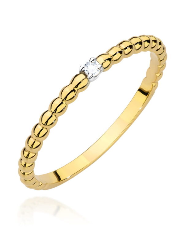 Pierścionek W0601 Diament 0