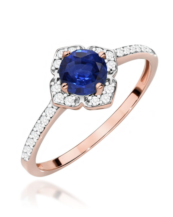 Pierścionek W0603 Szafir 0