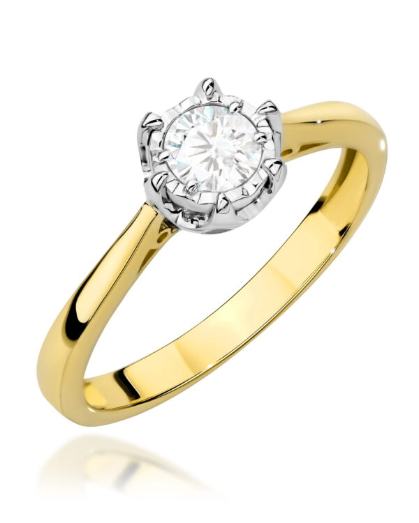 Pierścionek W0605 Diament 0