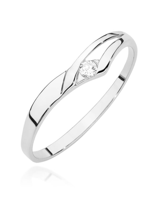 Pierścionek W0609 Diament 0
