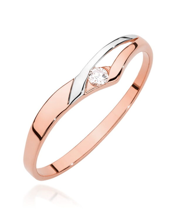 Pierścionek W0609 Diament 0