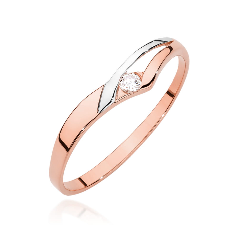 Pierścionek W0609 Diament 0