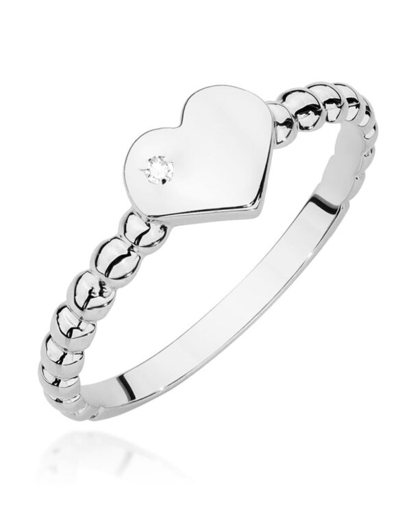 Pierścionek W0637 Diament 0