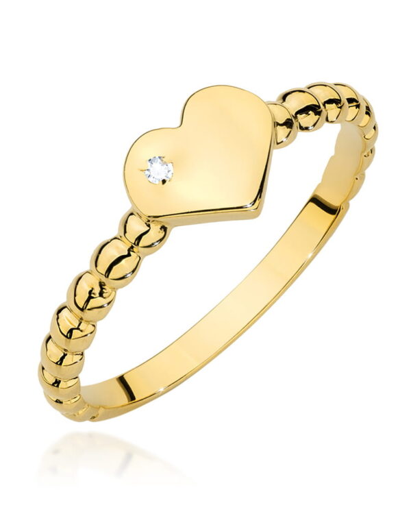 Pierścionek W0637 Diament 0