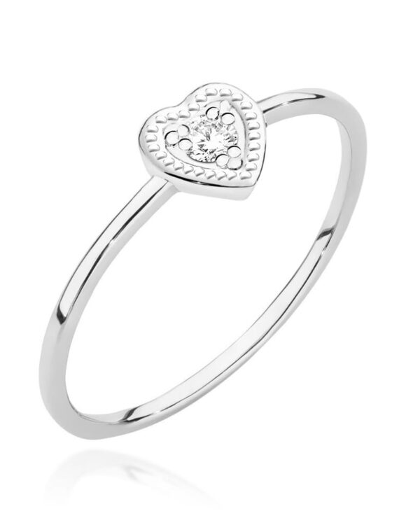 Pierścionek W0642 Diament 0