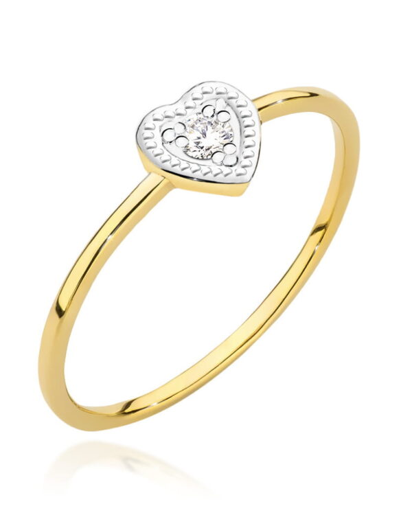 Pierścionek W0642 Diament 0