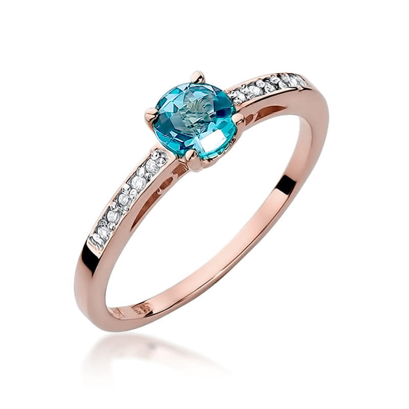 Pierścionek W066 Topaz 0