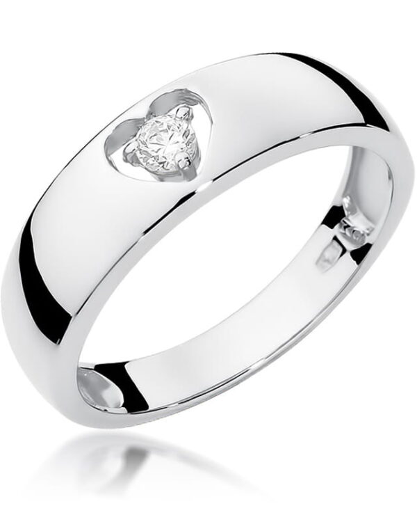 Pierścionek W071 Diament 0