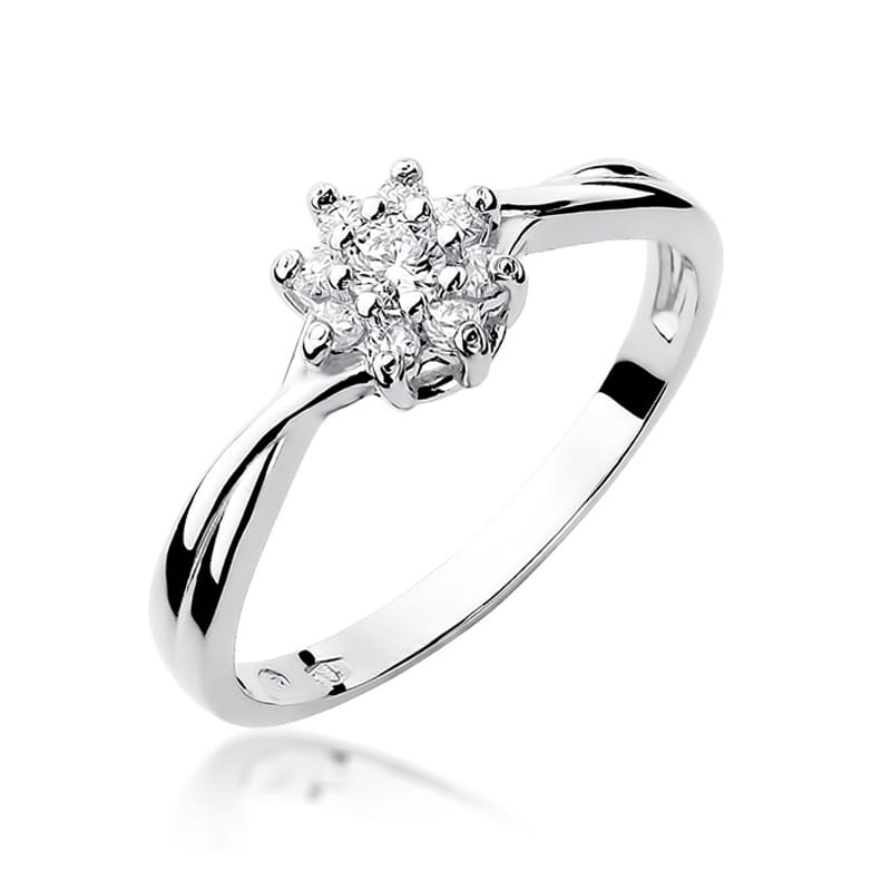Pierścionek W072 Diament 0