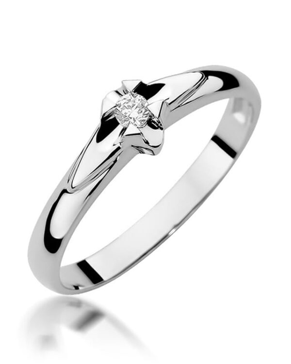 Pierścionek W088 Diament 0