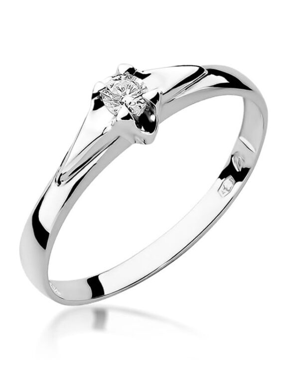 Pierścionek W088 Diament 0