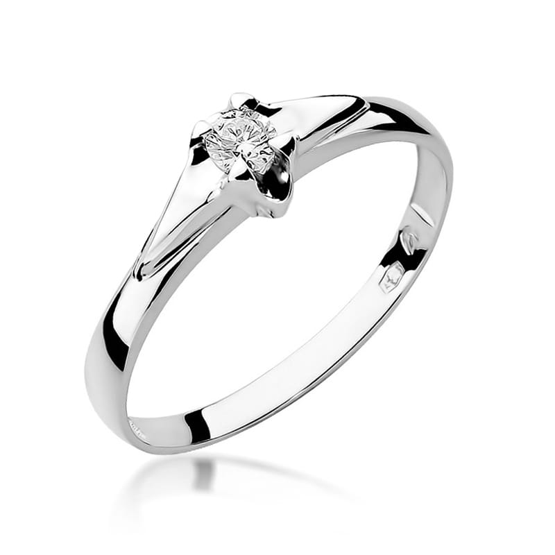 Pierścionek W088 Diament 0