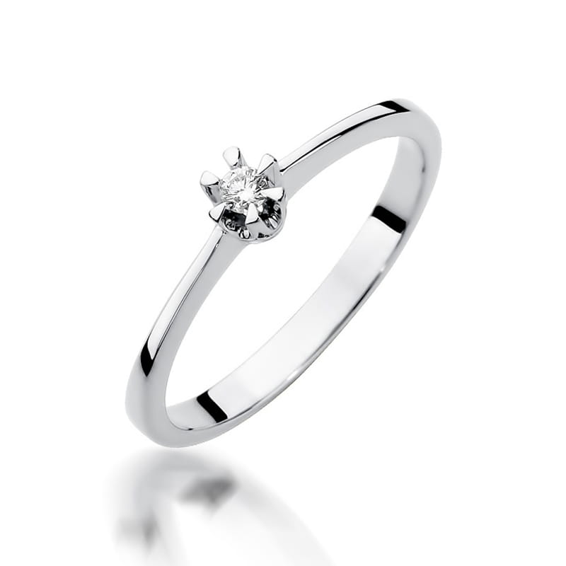 Pierścionek W111 Diament 0