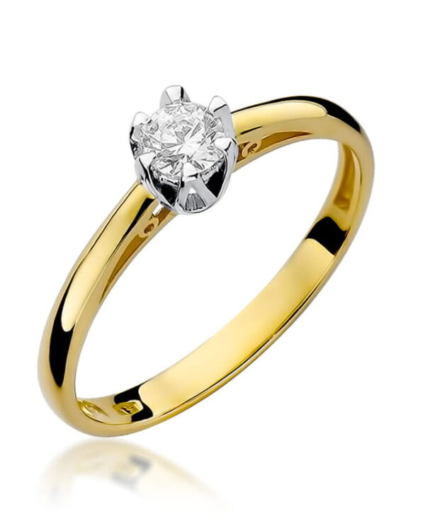 Pierścionek W133 Diament 0