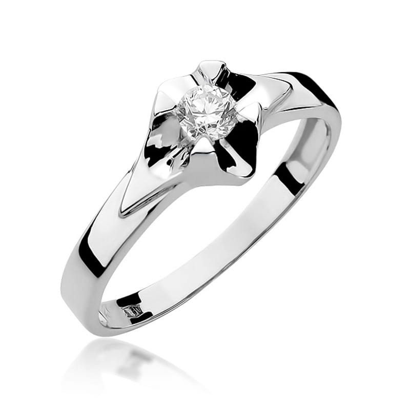 Pierścionek W155 Diament 0