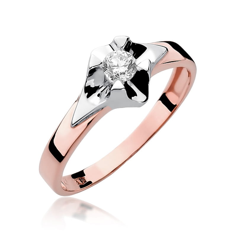 Pierścionek W155 Diament 0