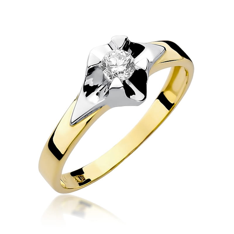 Pierścionek W155 Diament 0