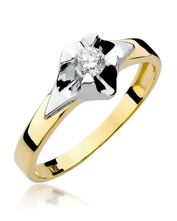 Pierścionek W155 Diament 0