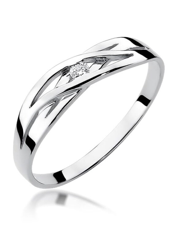 Pierścionek W156 Diament 0