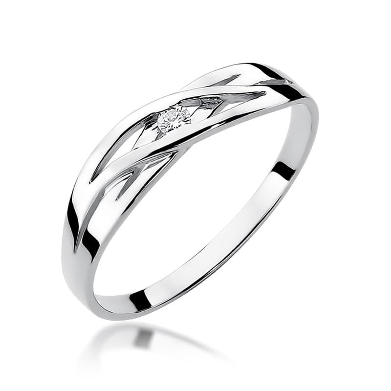 Pierścionek W156 Diament 0