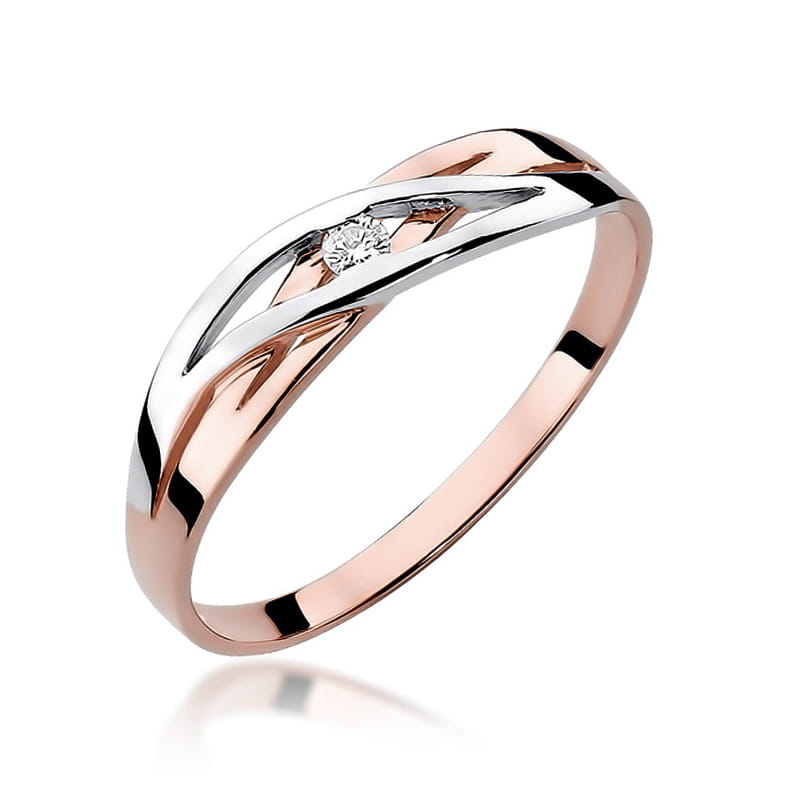 Pierścionek W156 Diament 0