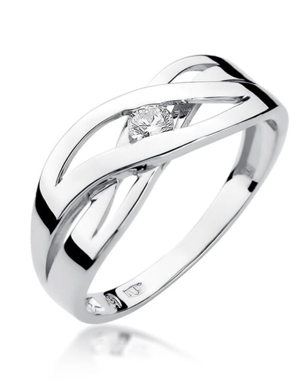 Pierścionek W156 Diament 0