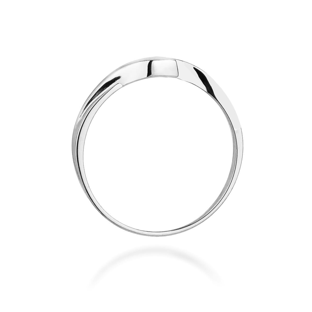 Pierścionek Diament 0,05ct białe złoto 4 Pierścionek Diament 0,05ct białe złoto - obrazek 3