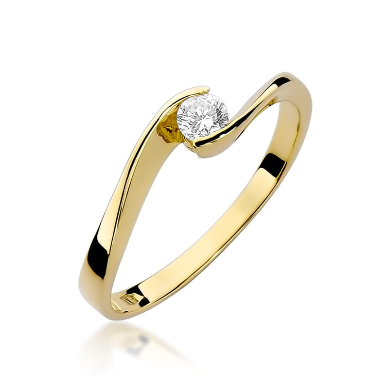 Pierścionek W160 Diament 0