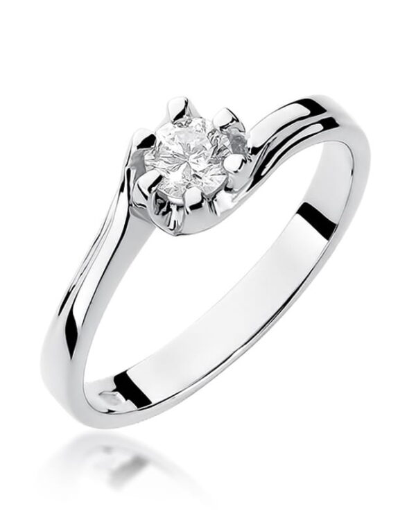 Pierścionek W163 Diament 0