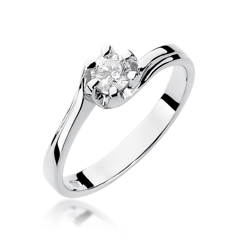 Pierścionek W163 Diament 0